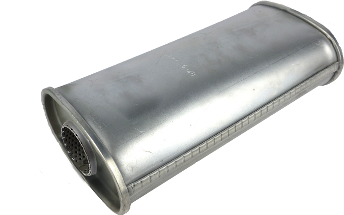 Redback 2 1/4" Megaflow Muffler – 12" Centre/Centre | A618GPN