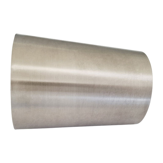 CR250300-304B — 2.5-3" Cone Reducer SS304 Brushed 4" (101mm) Whole Length 1.5mm WT