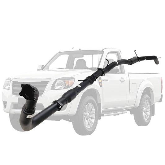 Mazda BT-50 MZ246-HC with catalytic converter and hotdog exhaust system