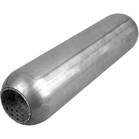 Redback 2 1/4" Perforated Hotdog Resonator – 18" | HD18225P
