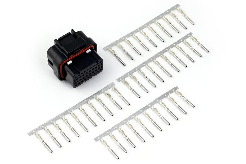 Plug and Pins Only - AMP 34 Pin 4 Row - Key 2 4 Keyway Superseal Connector HT-030011