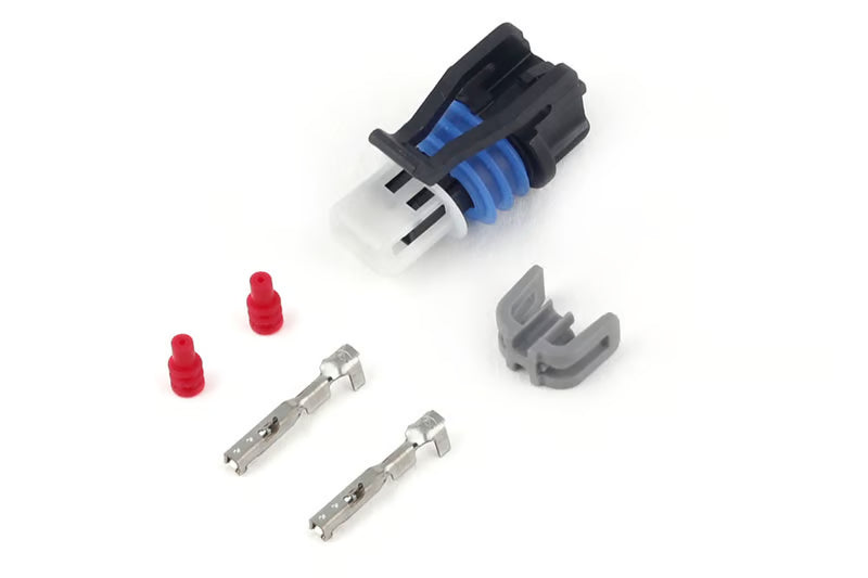 Plug and Pins Only - Delphi 2 Pin GM style Air Temp Connector HT-030410