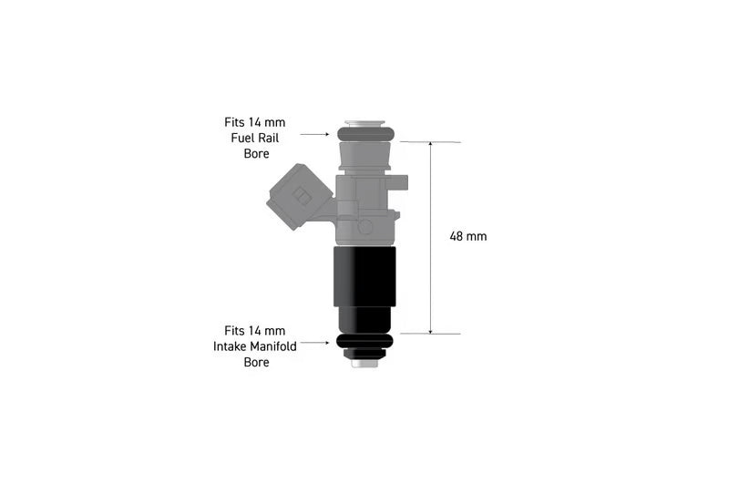 Fuel Injector Adapter - 14mm Base HT-080007