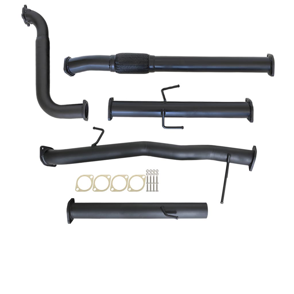Mitsubishi Triton MN 2.5L 4D56 3 inch turbo-back exhaust MI250-PO