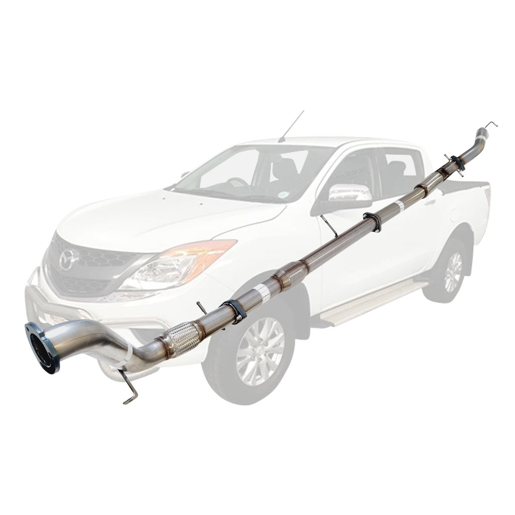 Mazda BT-50 UP UR stainless hotdog cat MZ248-HCSS