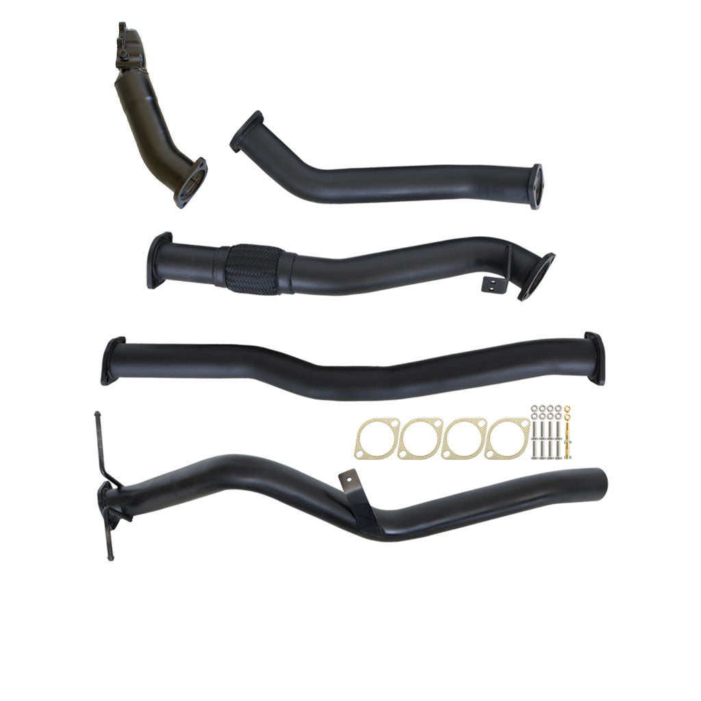 Nissan Navara D22 3.0L ZD30 4WD 3 inch turbo-back exhaust NI213-PO