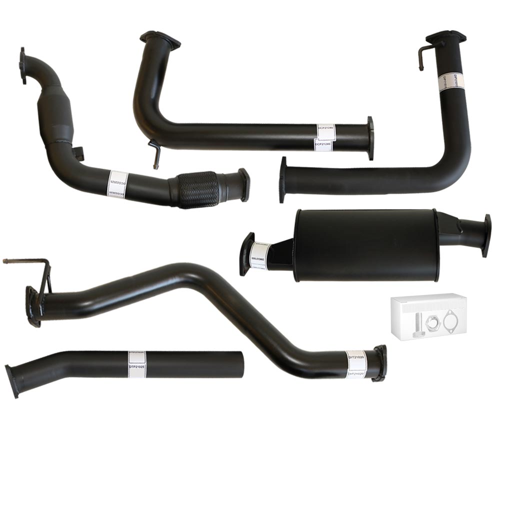 Nissan Navara D40 2.5L non-DPF 3 inch turbo-back exhaust NI219-MC