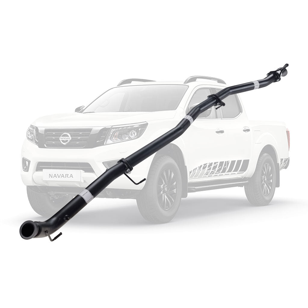 Nissan Navara D23 2.3L YS23DDTT 2015+ 3" Turbo-Back Exhaust With Pipe – Diff Dumped – NI221-POD — NI221-POD