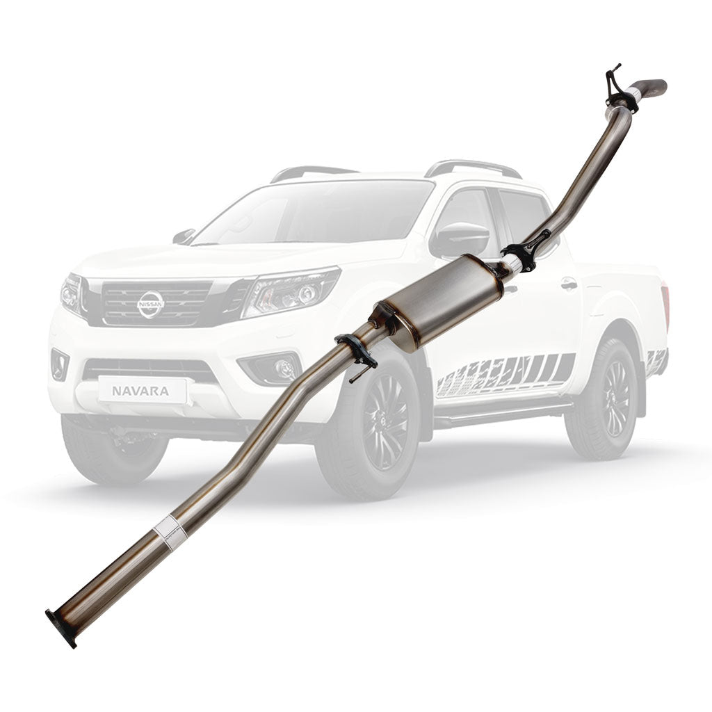 Nissan Navara D23 3 inch stainless DPF-back exhaust – NI222-MOSS