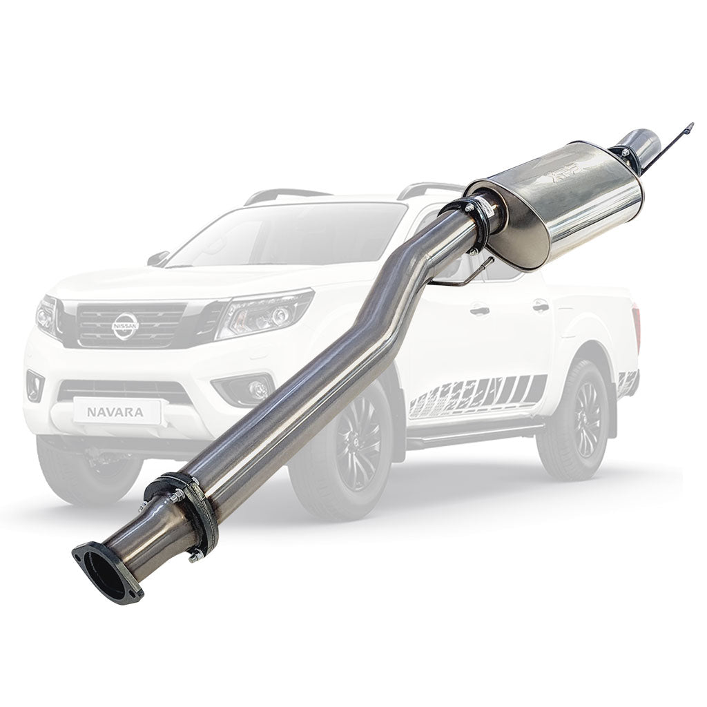 Nissan Navara D23 4 inch stainless DPF-back exhaust – NI422-MODSS