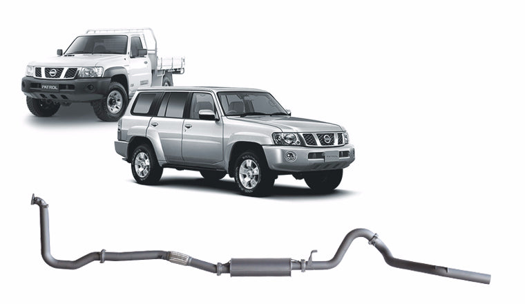 Redback 3-inch Turbo-Back, Large Muffler, No Cat – Nissan Patrol GU 3.0L | NPX51200-PM