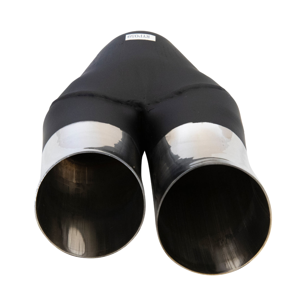 Redback 2.25" Inlet Twin 3" Dump Exhaust Tip | RYP059