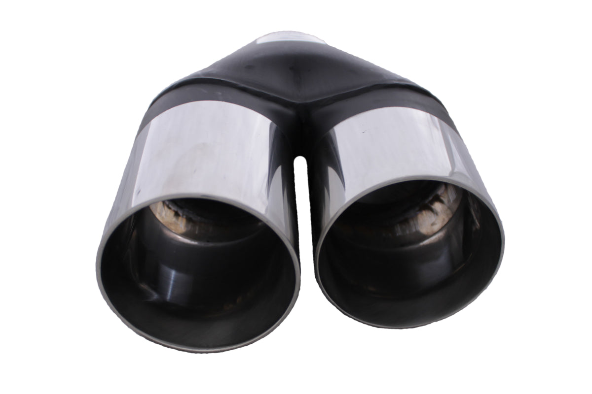 Redback Twin 3.5" Staggered Double-Wall Exhaust Tip | RYP091