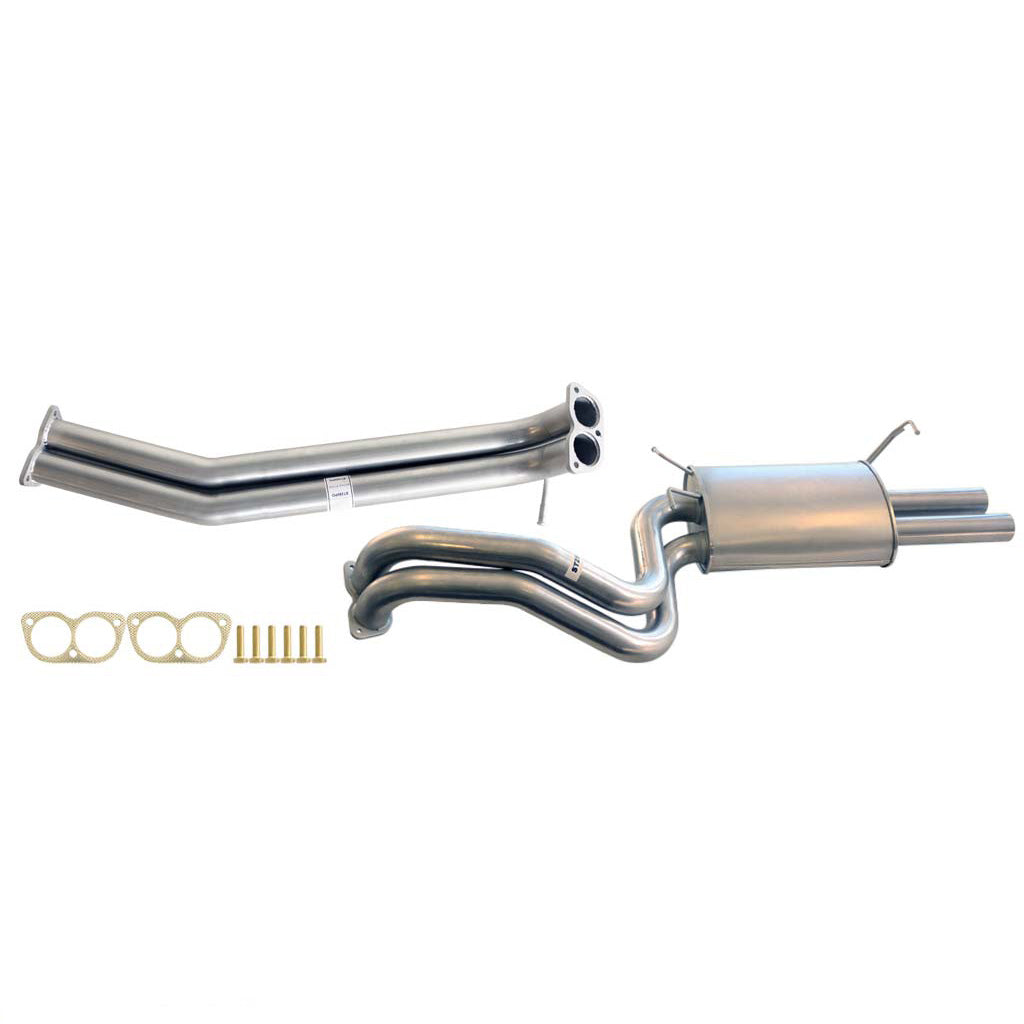 Ford Falcon BA–BF XR6 Turbo Sedan Twin 2.5" Cat-Back – Centre Delete – ST250PO-251 — ST250PO-251