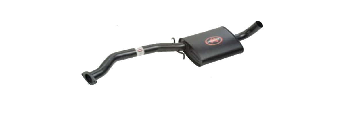 Redback 2.5-inch Front Muffler Assembly – Holden Commodore VL Sedan | STR101