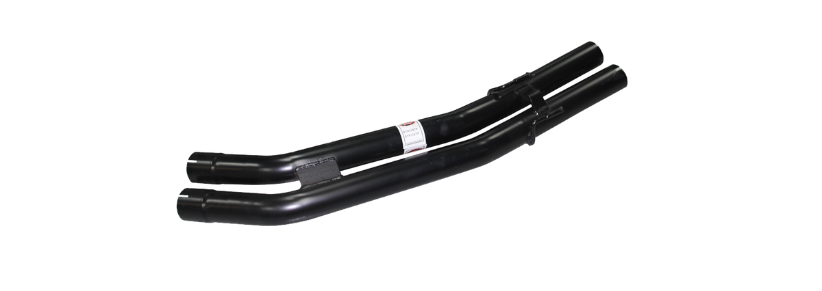 Redback Dual Exit Rear Muffler Delete Pipe for Holden Commodore V8 VT VX VY VZ Ute and Wagon | STR134TP