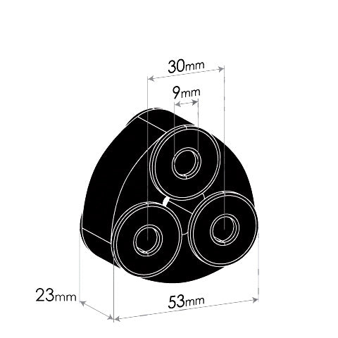 Redback Toyota Hilux Exhaust Rubber | TYR031