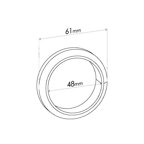 Redback Double Taper Wire Ring Gasket – 48mm ID | UNG016W