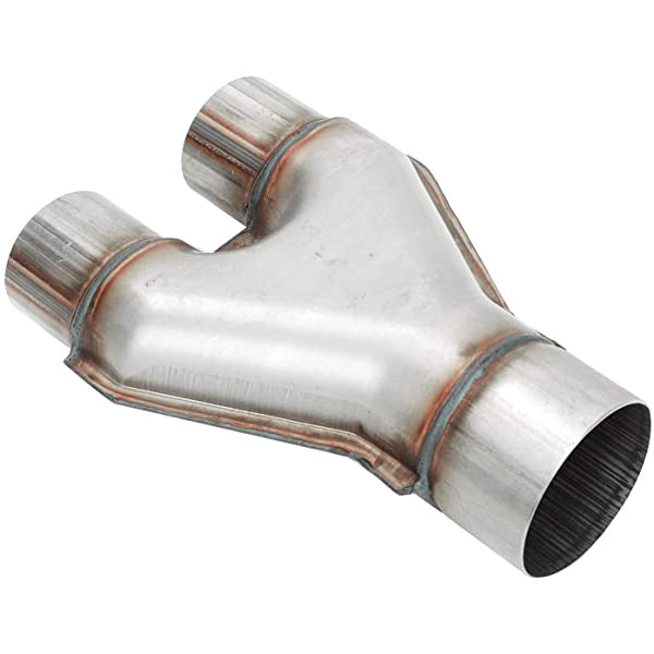 Redback 2 1/2" 409 Stainless Steel Y-Pipe – YP063-409
