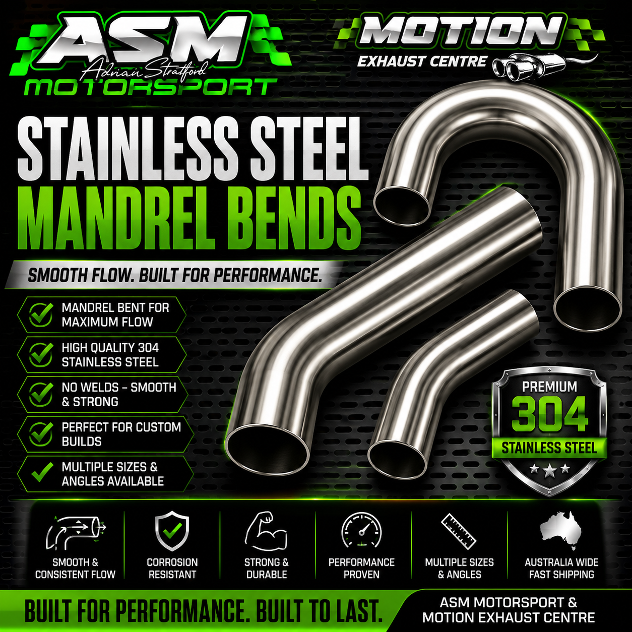 Stainless Steel Mandrel Bends