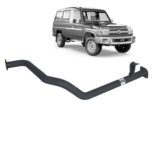 Redback Performance Intermediate Pipe Assembly for Toyota Landcruiser 75 (01/1990 - 09/1999) and 78 Series (01/1990 - 01/2007) 4.2L 1HZ | 2E505MB