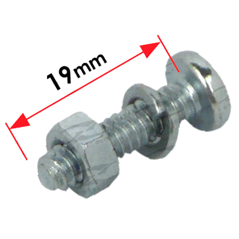 Redback Bolt, Nut & Washer Kit – 3/16" × 3/4" Pan Phillips | B004