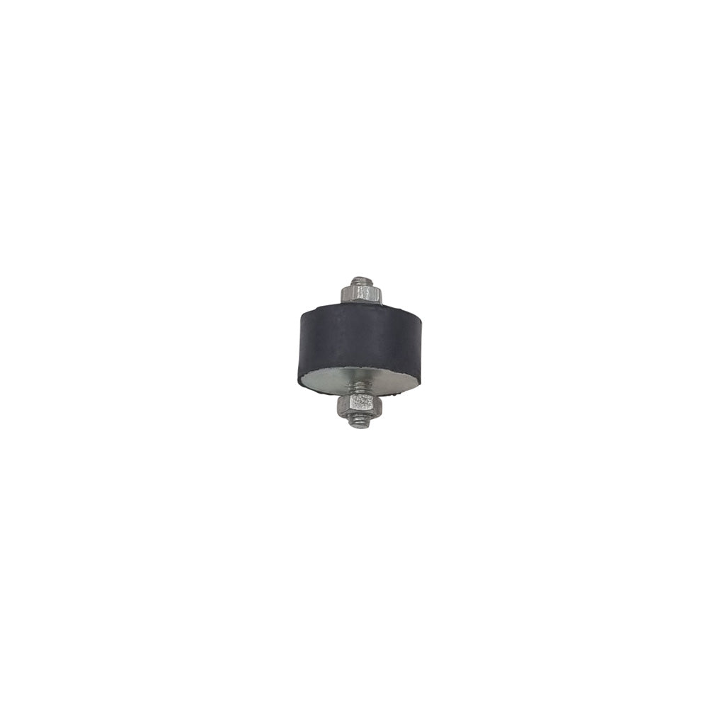 Rubber cotton reel exhaust mount
