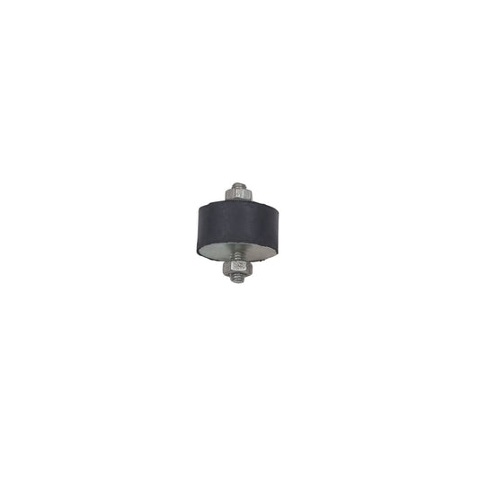 Rubber cotton reel exhaust mount