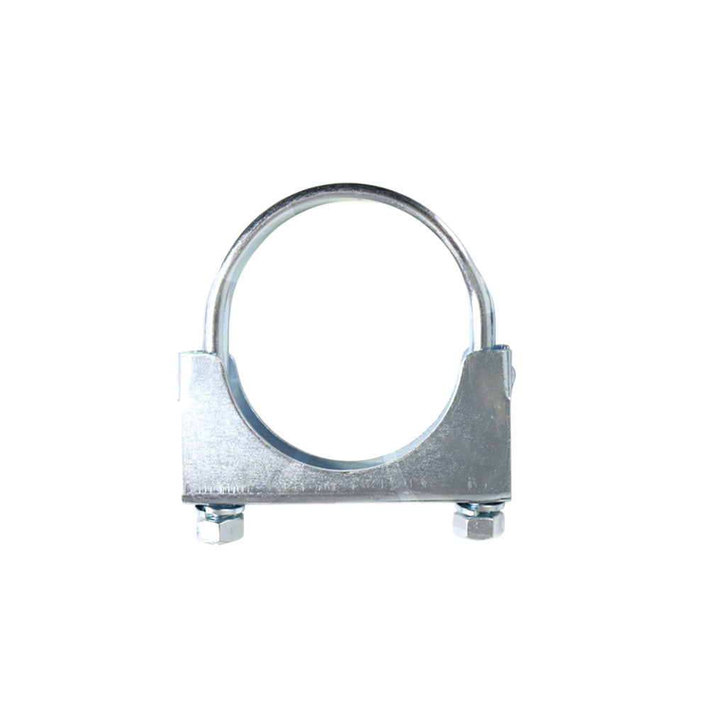 C06 — Heavy-Duty Silver U-Bolt Exhaust Clamps - Suitable for Expanded Pipes, Available in Sizes from 1 Inch to 6 Inches
