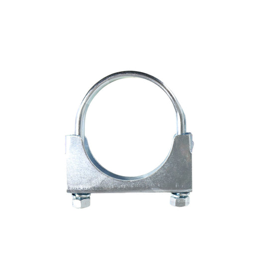 Heavy-duty silver U-bolt exhaust clamp