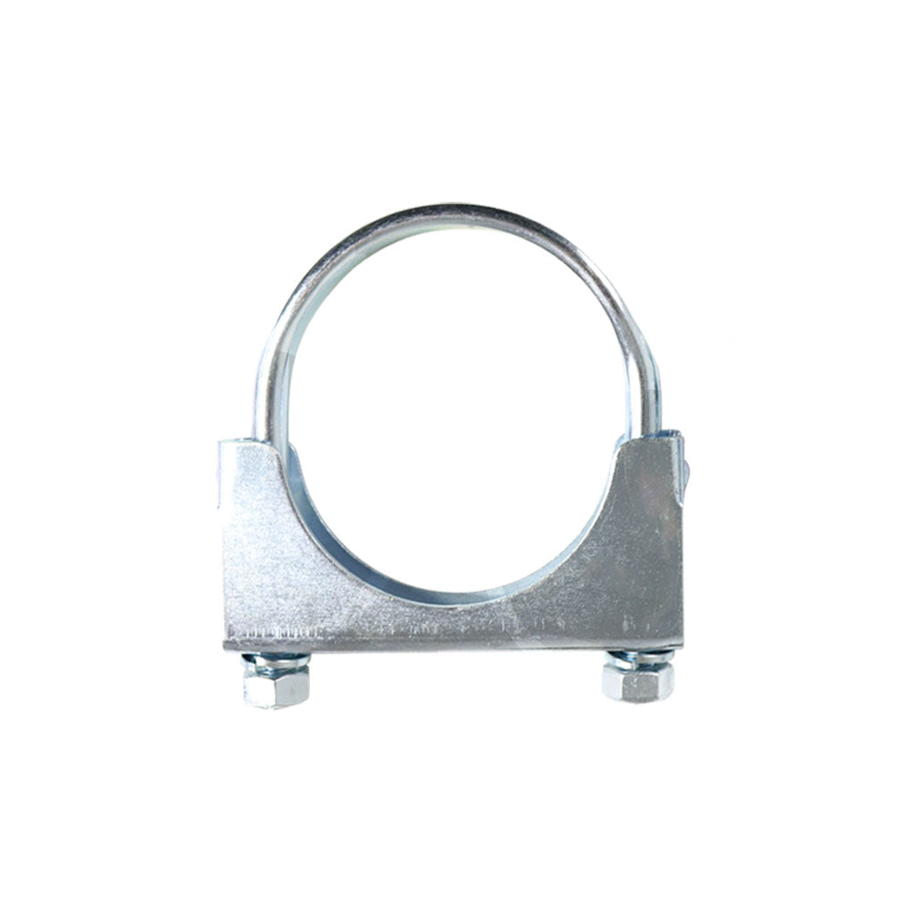 C11 — Heavy-Duty Silver U-Bolt Exhaust Clamps - Suitable for Expanded Pipes, Available in Sizes from 1 Inch to 6 Inches