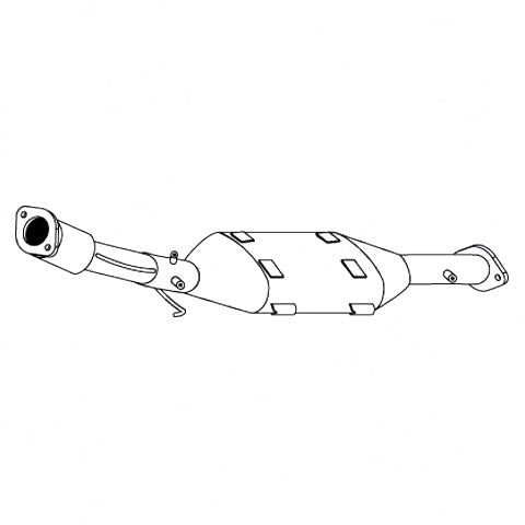 Redback Catalytic Converter – Nissan X-Trail QR20DE (10/2001–09/2007) | C2280