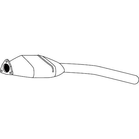 Redback Catalytic Converter – Volvo 740 2.3L (09/1985–12/1989) | C7038