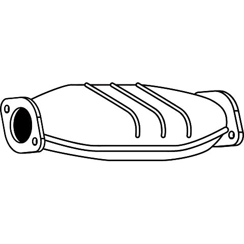 Redback Catalytic Converter – Pajero NH/NJ/NK 3.0L SWB 2-Door | C7969