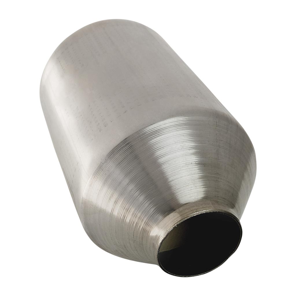 CA5200-R5 — Universal Euro 5 and 4 Ceramic Core Catalytic Converter 5" Round Body - Available in 2", 2.25", and 2.5"