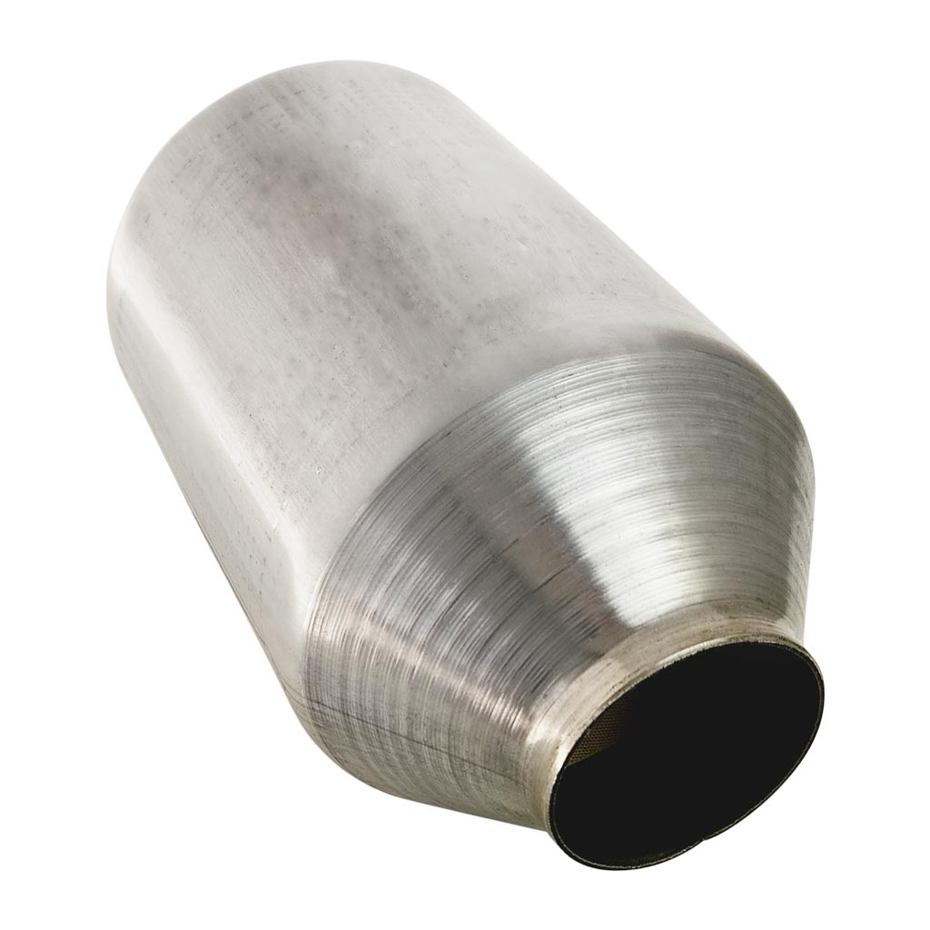 CA6225-R5 — Universal Euro 6 Ceramic Core Catalytic Converter 5" Round Body - Available in 2", 2.25", and 2.5"