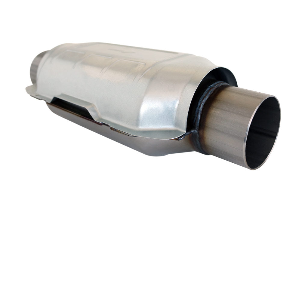CAT250V — Universal Euro 2 Ceramic Catalytic Converter Oval Body - Available in 1.75", 2", 2.25", and 2.5"