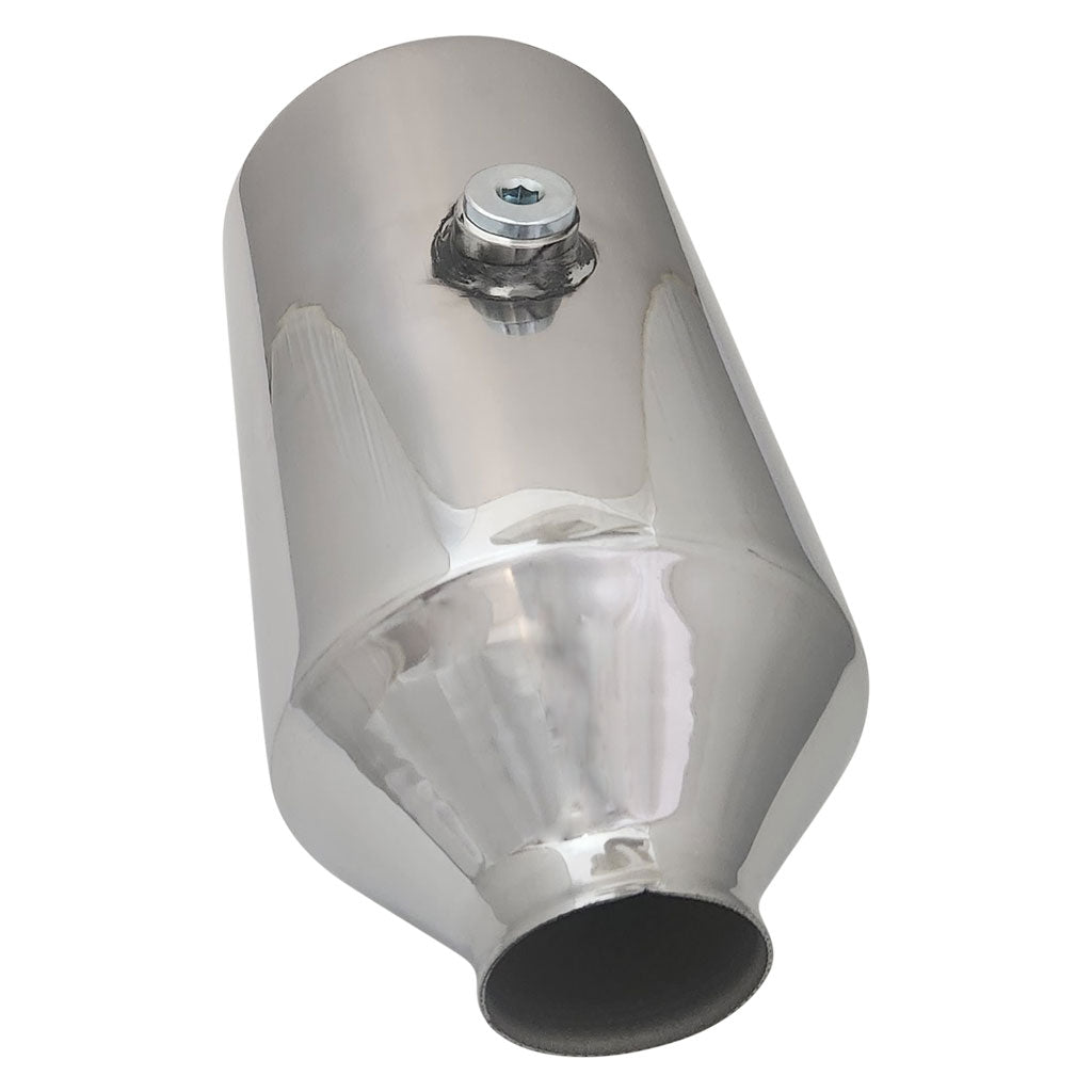 CAV7200 — 2 INCH UNIVERSAL EURO 4 AND 5 CATALYTIC DUAL BRICK CONVERTER 5" BODY 12" LONG O2 NUT IN CENTRE UP TO 6.2LT