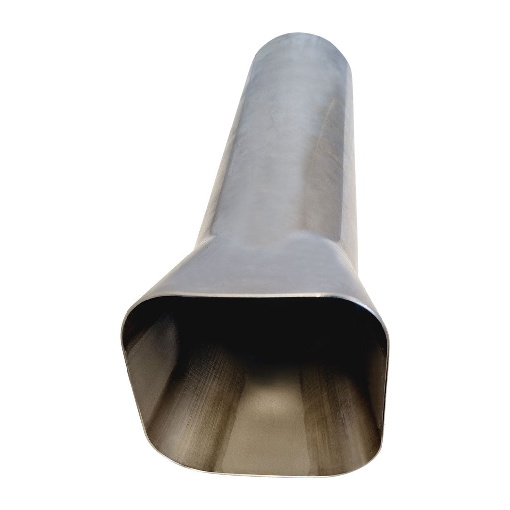 CC404LSS — COL. CONE 4 x 1¾" IN - 3" OUT x 300mm length Stainless Steel