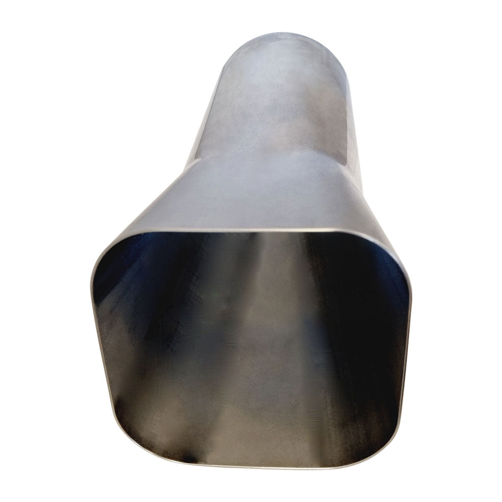 CC408LSS — COL. CONE 4 x 2¼" IN - 4" OUT x 300mm length Stainless Steel