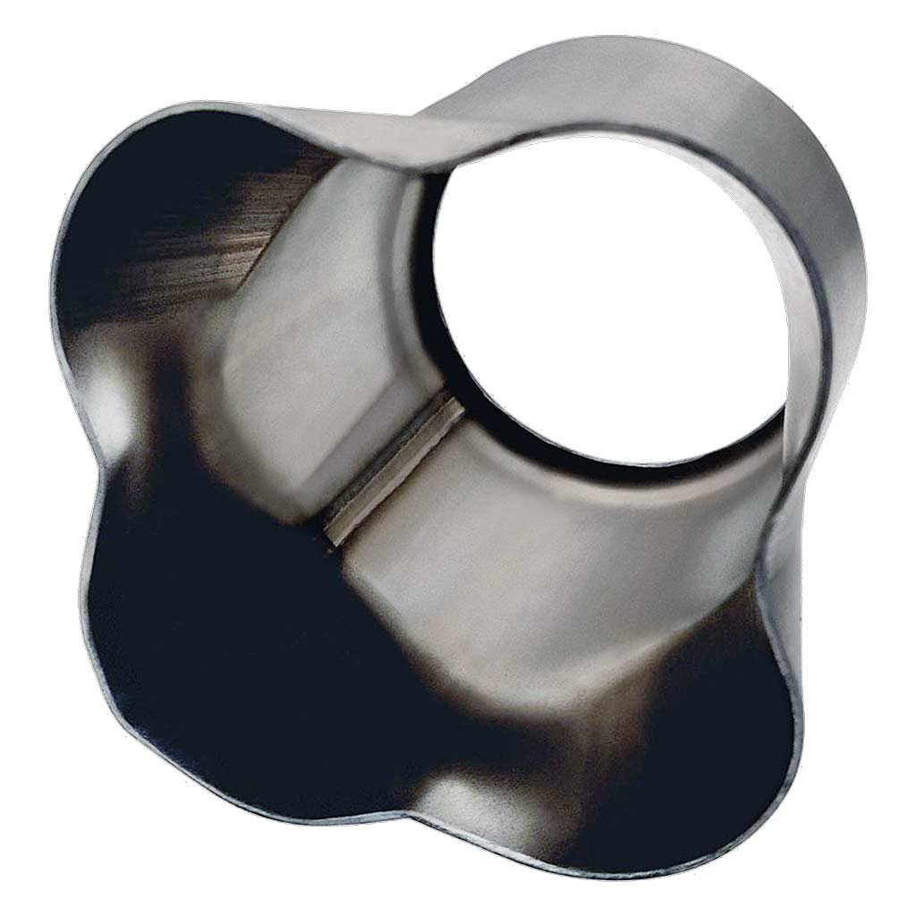CC415 — 2" X 4 - 3" X 1 MILD STEEL COLLECTOR CONE