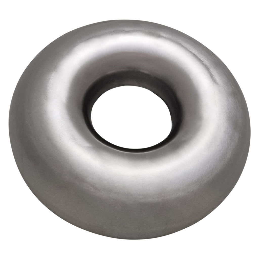 D350S-304B — 3.5 Inch 360 Degree Donut Bend Tight Radius Seamless Brushed 304 Stainless Steel