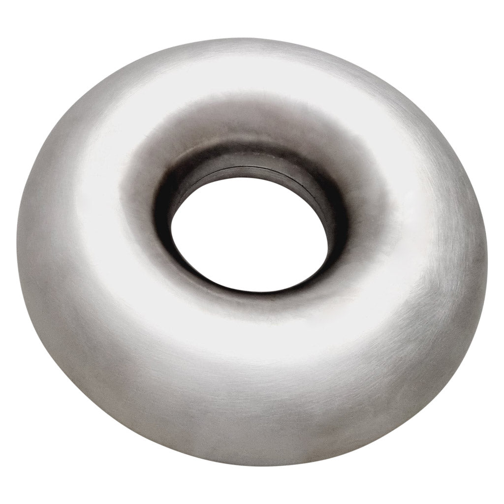 D400S-304B — 4 Inch 360 Degree Donut Bend Tight Radius Seamless Brushed 304 Stainless Steel