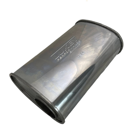 Lukey 3" Fakey / Straight Pipe Muffler – 14" Offset/Centre | D827MN-430LST
