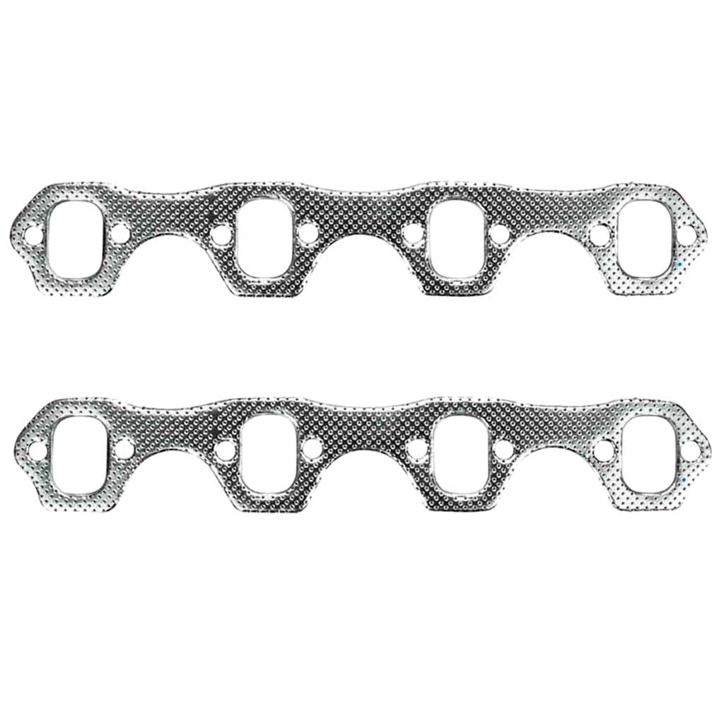 DSF003A — FORD FALCON 302 351 WINDSOR LARGE PORT 45mm x 30mm STEEL HEADER GASKET (2)