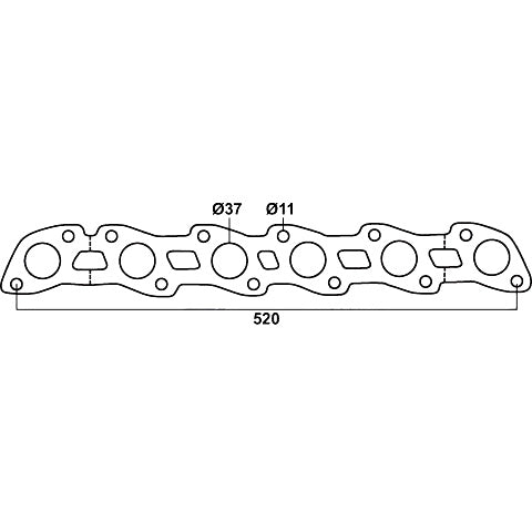 Redback Nissan RB20 / RB30 SOHC Header Gasket | DSF059
