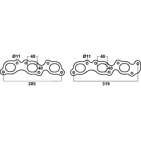 Redback Toyota Land Cruiser 1FZ 4.5L Cemjo Header Gasket | DSF784C