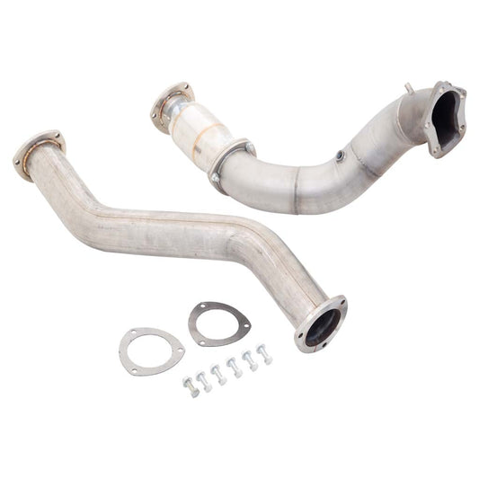 Ford performance downpipe and exhaust section