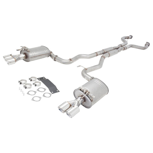 Holden Commodore VE VF sedan twin 3 inch cat-back exhaust