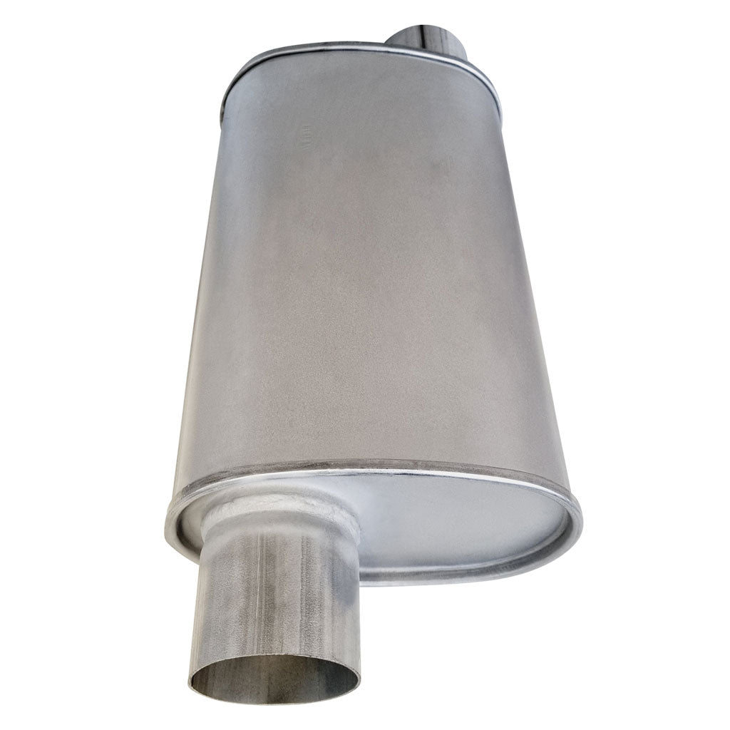 E828GPC — 8" x 5" Offset/Offset Configurations Mufflers | Aluminised | Select Your Size Length and Internal Options